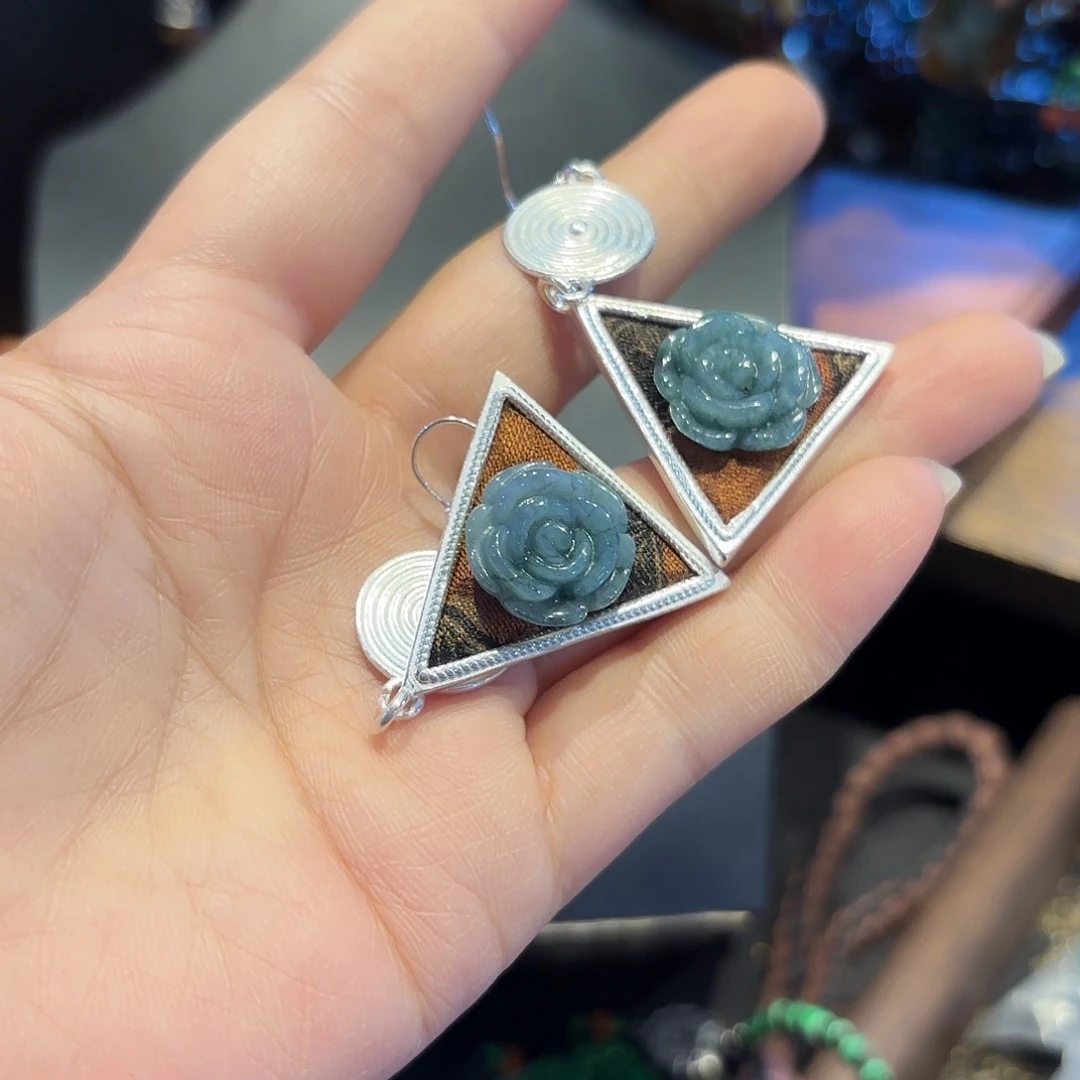 翡翠未镶嵌颈饰原创