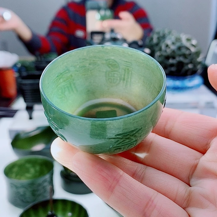 和田玉（青玉）未镶嵌把件