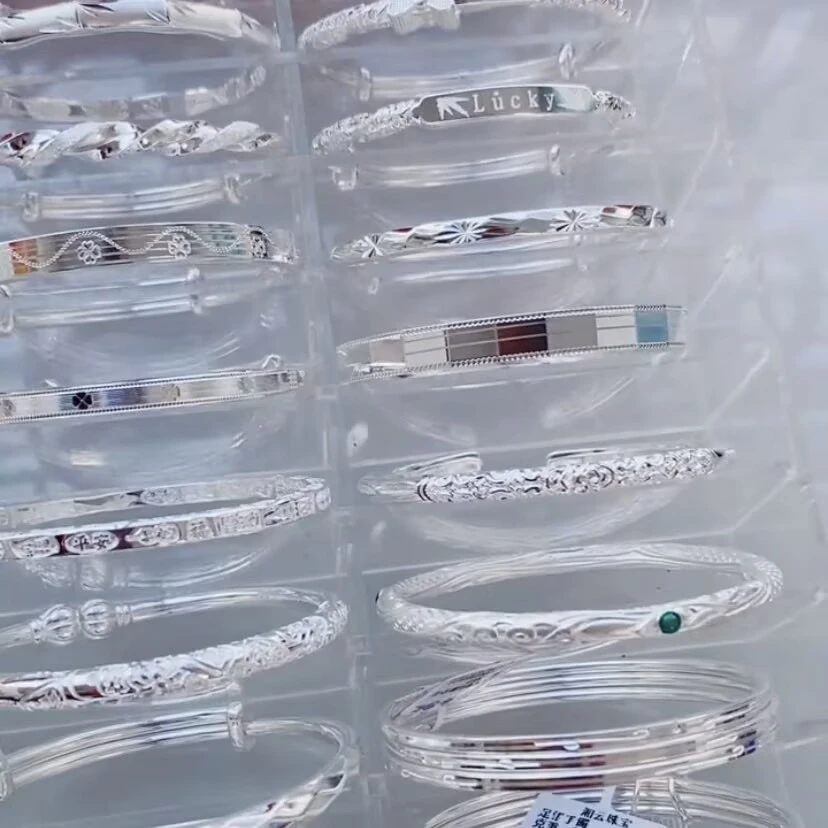 湘云 足银手镯 优惠手镯大集合链接1（找客服备注好款式）