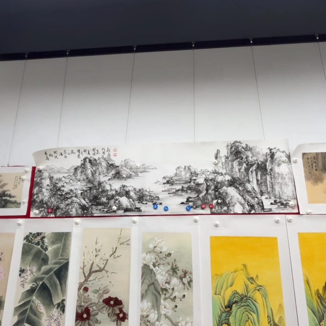 书***舟国画绘画作品多次参加全国