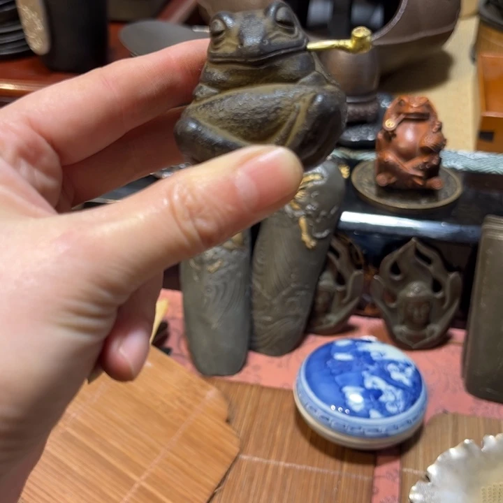 酷***狗铁中古工艺品摆件