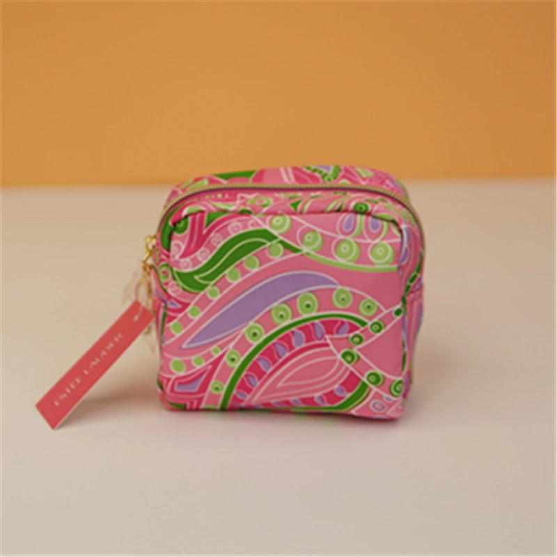 ly766 雅经典时尚小号化妆包 便携简约彩色收纳包 零钱包口红小包