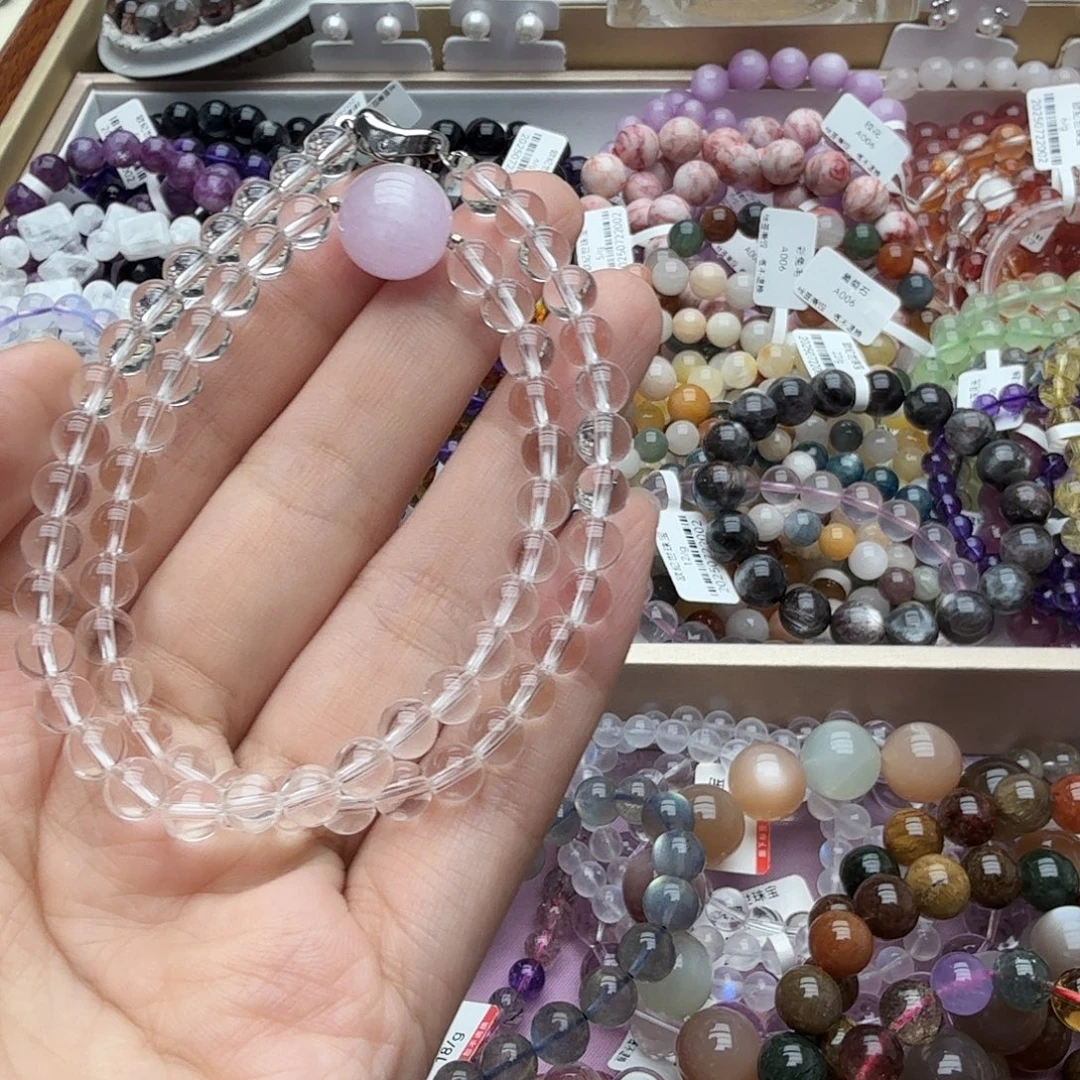 水晶手链未镶嵌白水项链