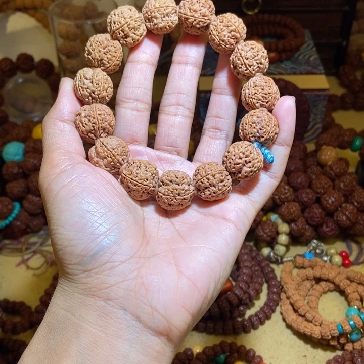 吊坠金刚菩提易*寒185原籽五面十龙