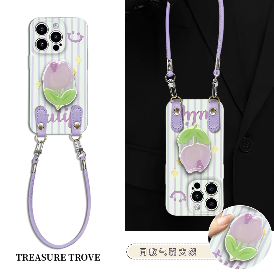 适用于苹果17Promax/华为/vivo/OPPO简约可爱软菲林手机壳CA1910