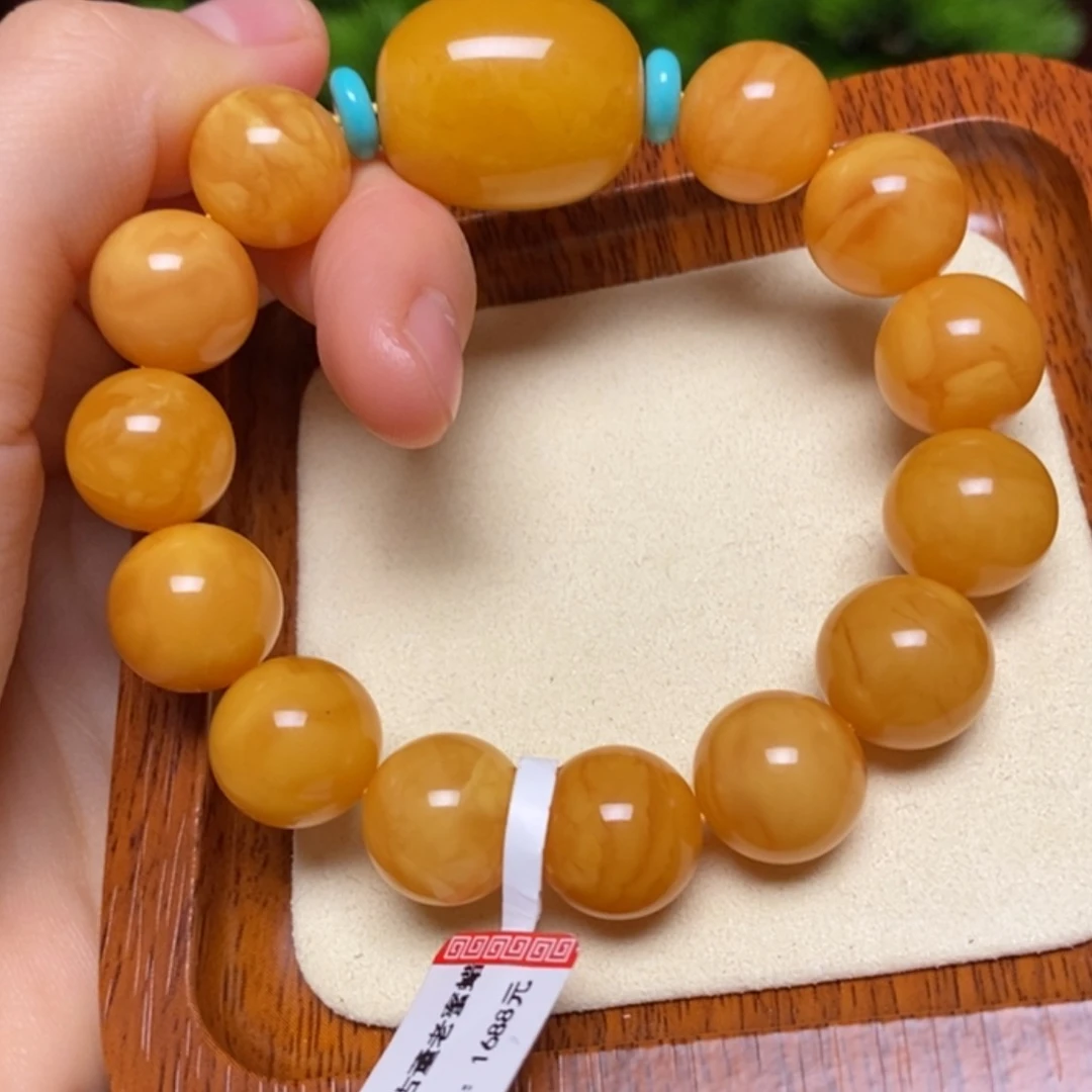【闪购商品】蜜蜡颈饰未镶嵌项链