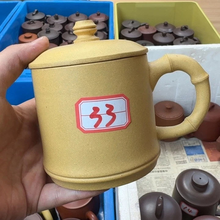 紫砂茶壶宜兴紫砂微瑕33