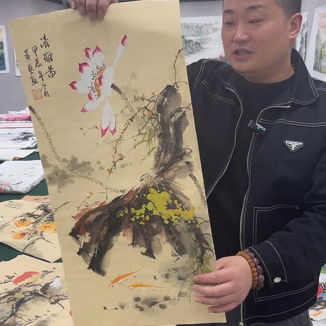 国画宣纸国画纯手绘