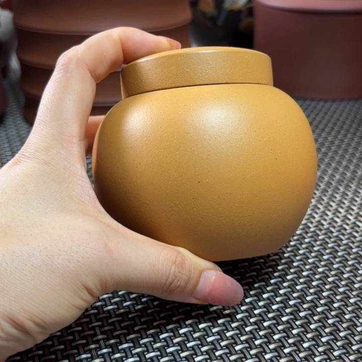 紫砂茶叶罐中高端紫砂茶叶罐