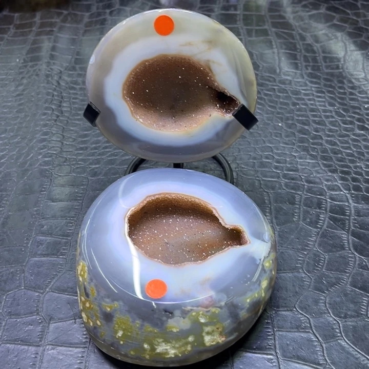 未镶嵌珠宝半成品水晶红晶聚宝盆