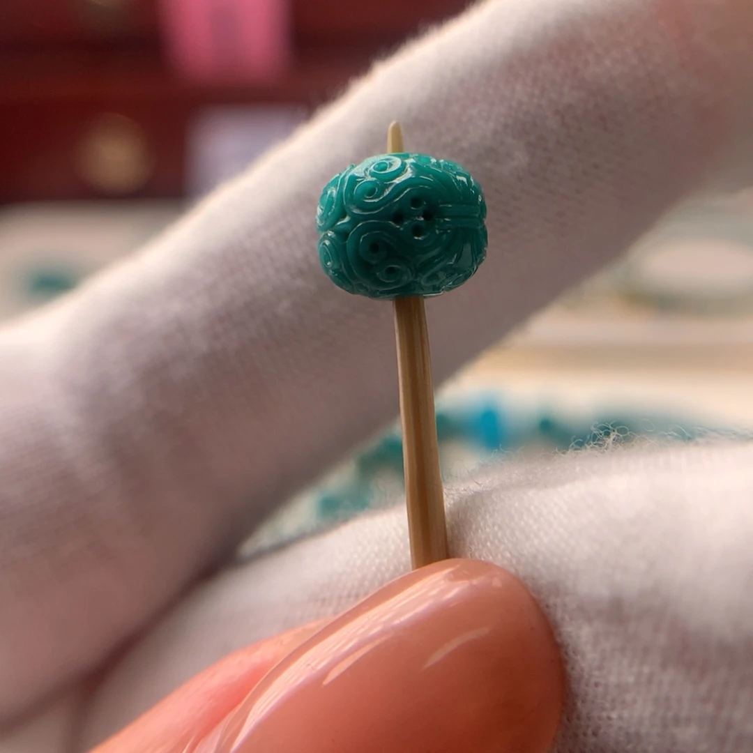 绿松石未镶嵌配饰