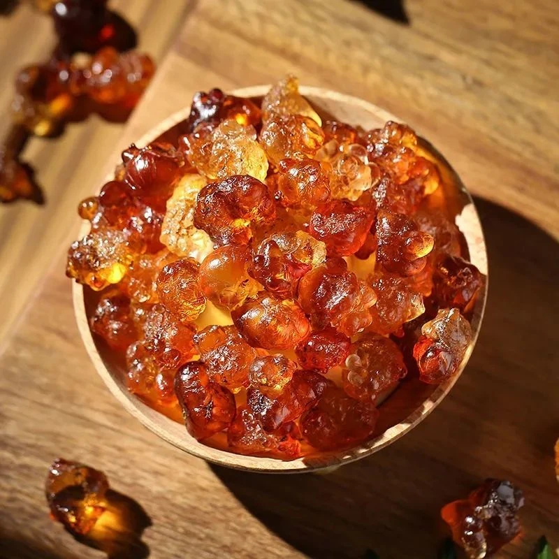 农户手工采集桃胶纯天然农家食用桃胶