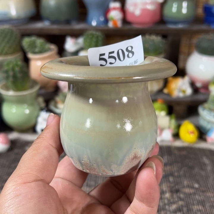 口4 手工花盆满30包邮