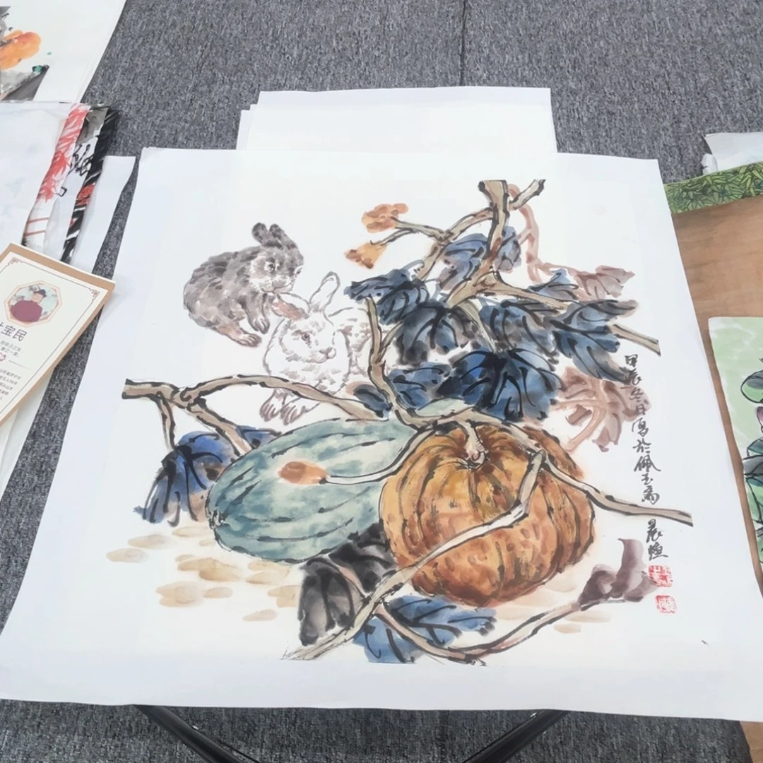 国画水**烟绘画绘画绘画