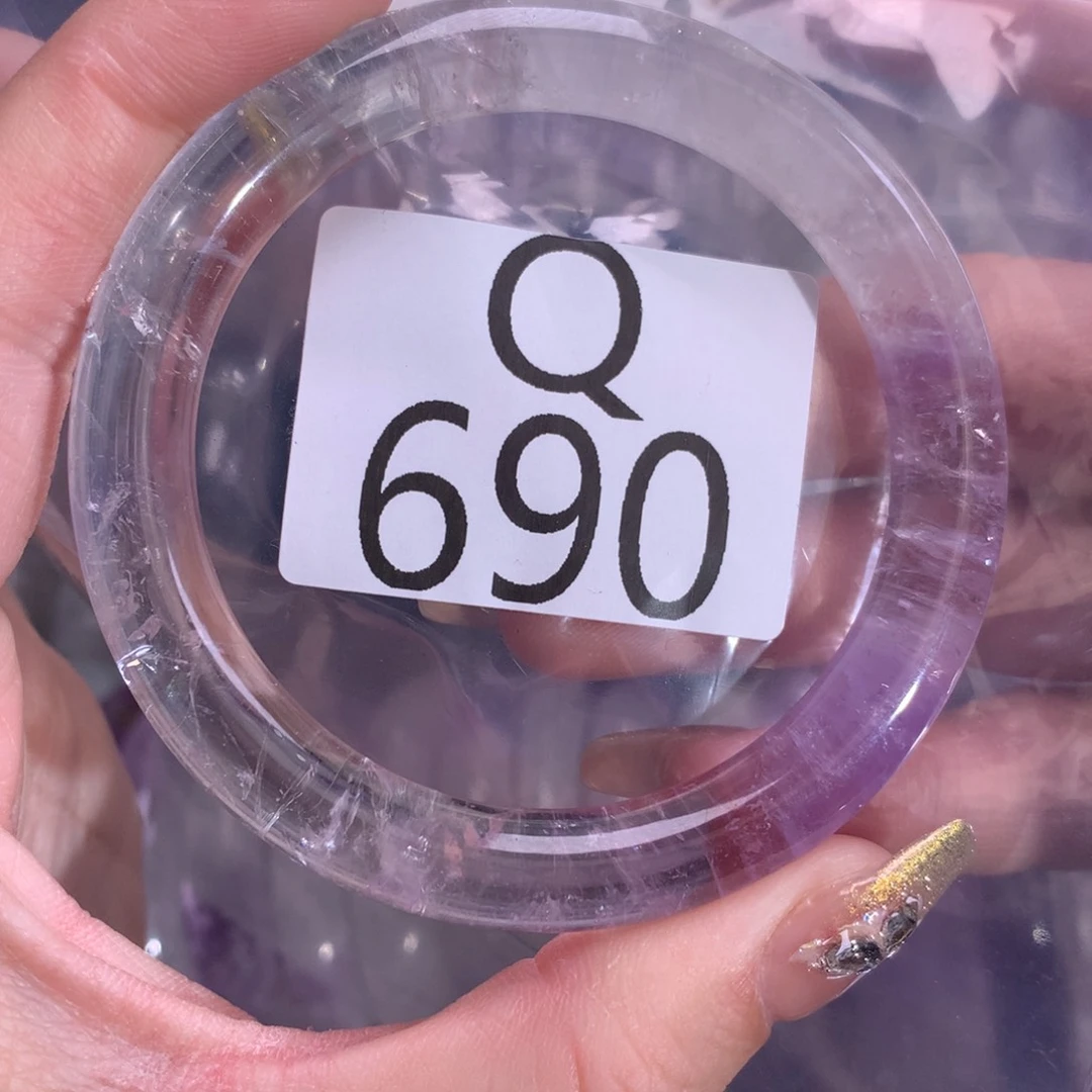 水晶手镯未镶嵌手镯690-53