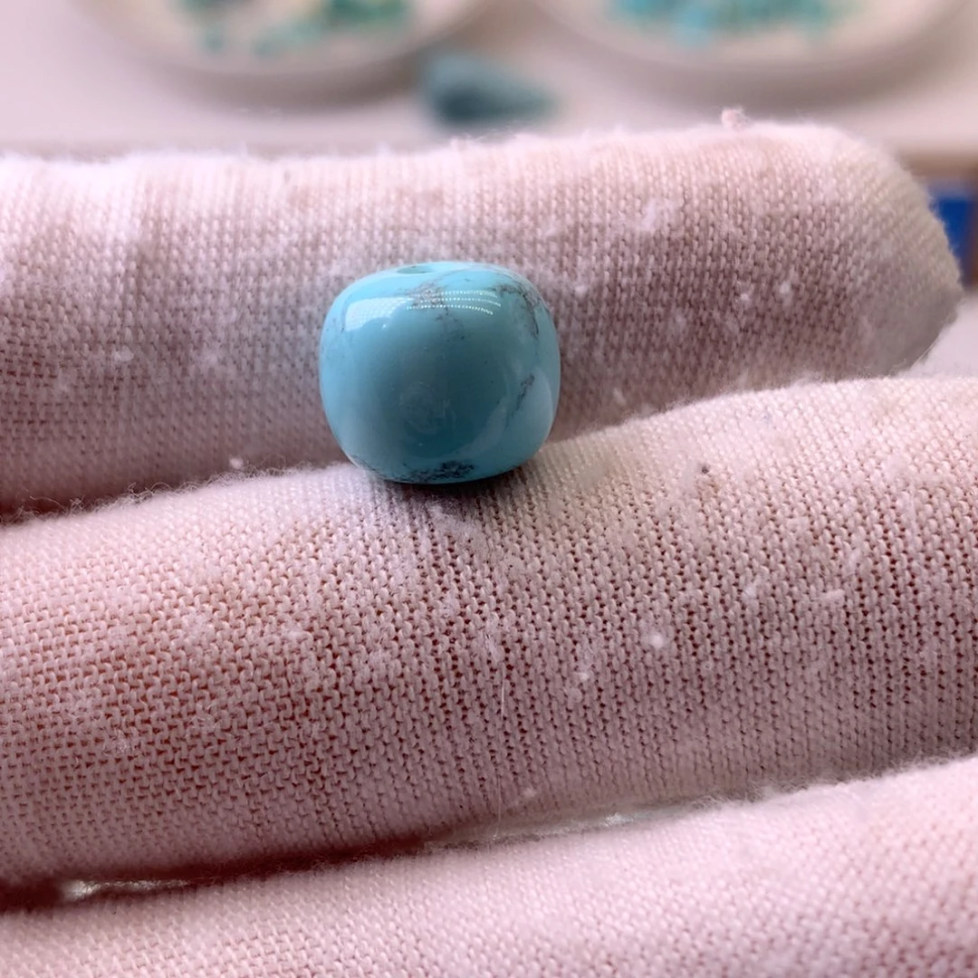 绿松石未镶嵌挂件直径11.2mm