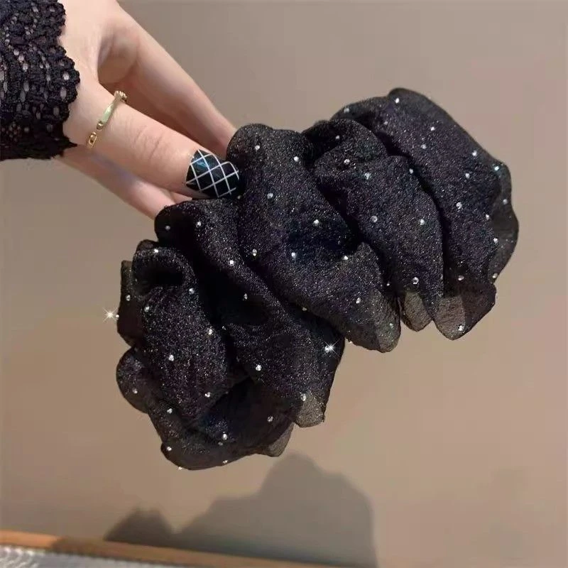 020-满天星泡泡抓夹新款盘发器女高颅顶神器后脑勺盘发发卡头饰