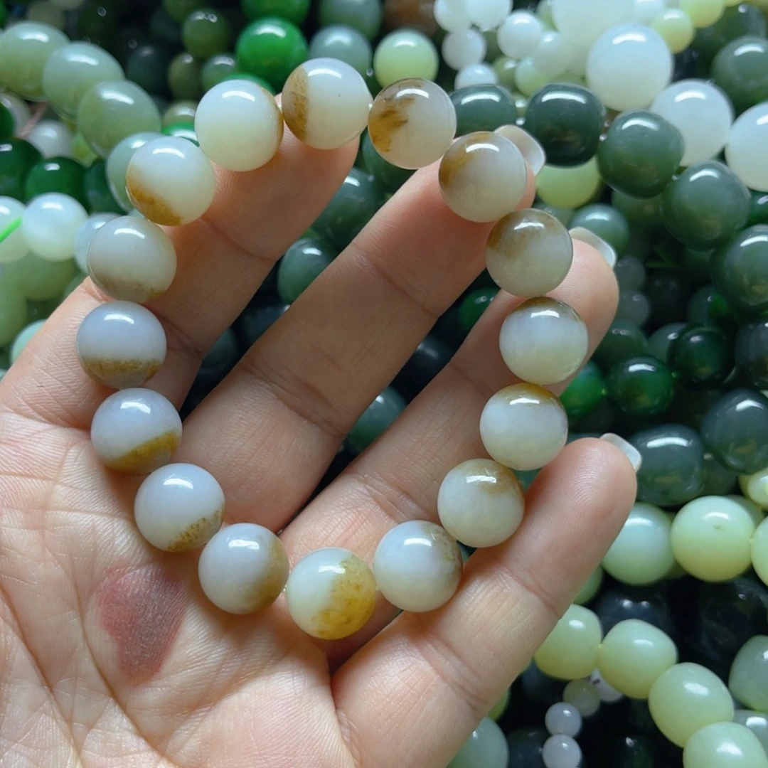 和田玉手链未镶嵌