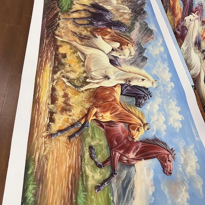 油画70*180手绘油画