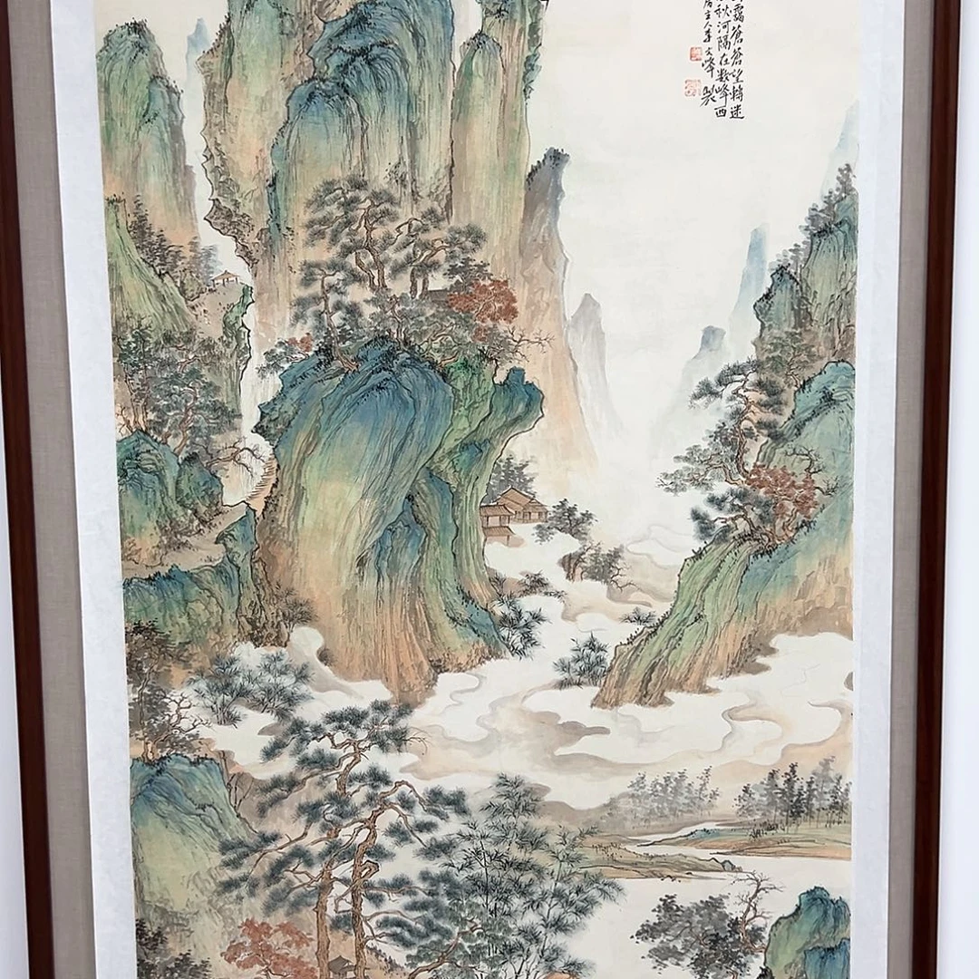 国画李文峰的画作