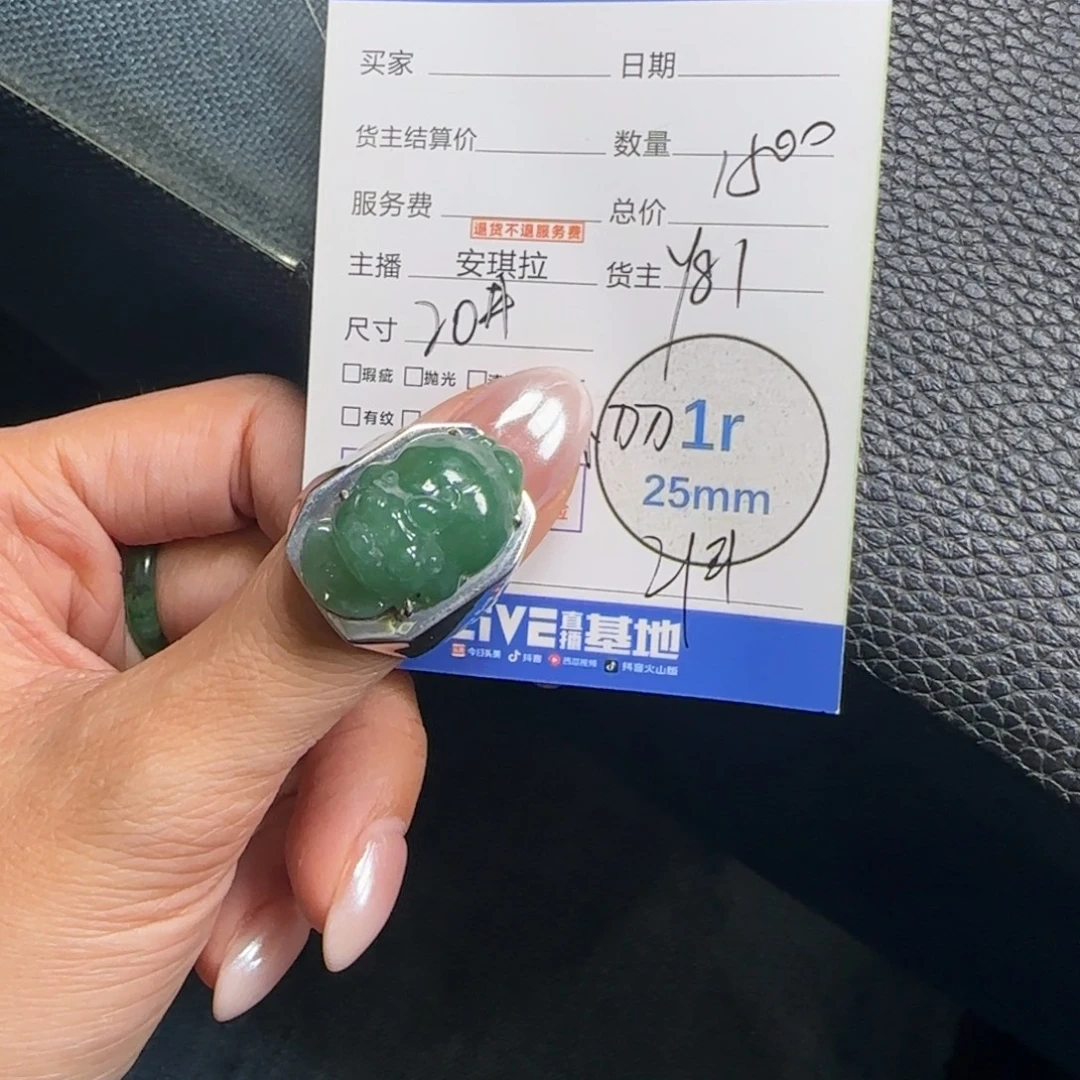 翡翠银S925镶嵌颈饰