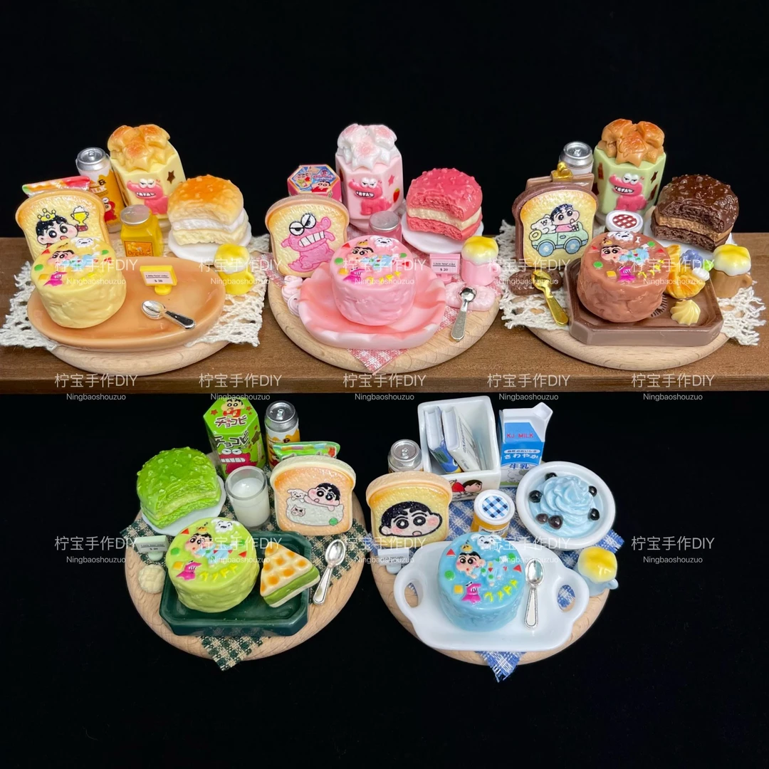 【蜡笔小新】重工食玩手工DIY微观树脂创意摆件冰箱贴