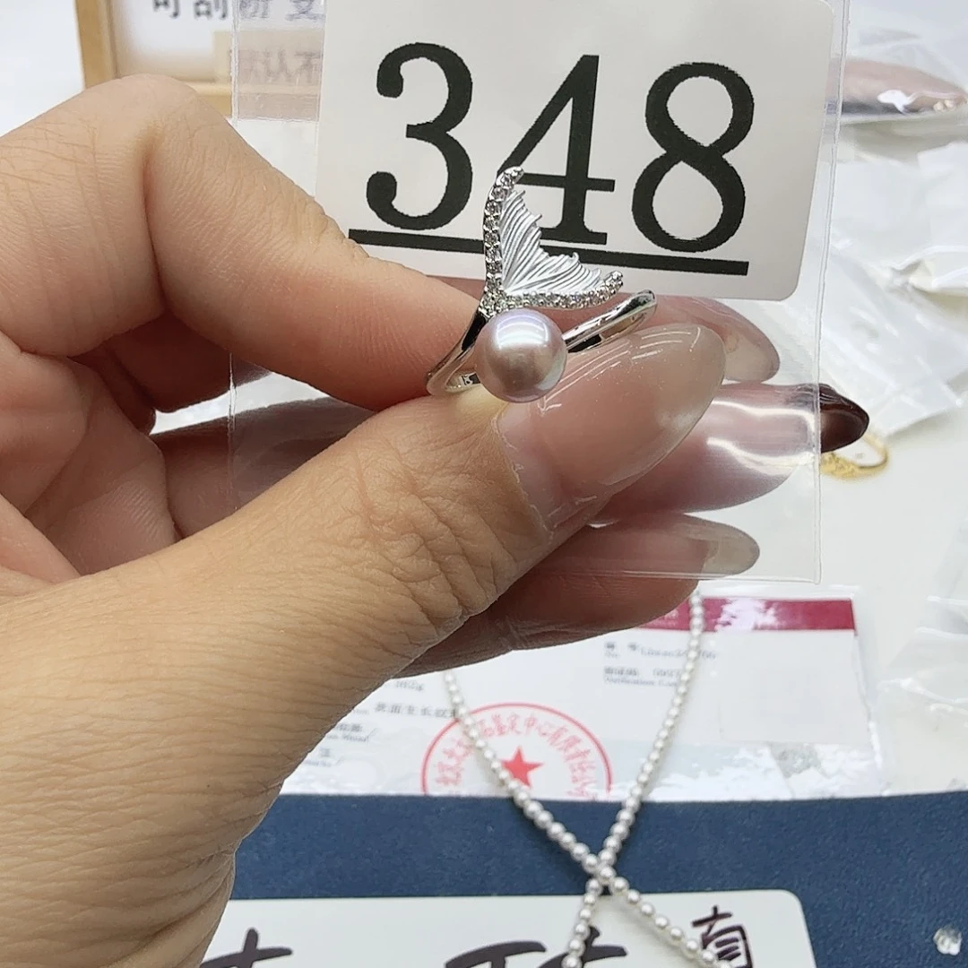 淡水珍珠珠宝奇石合金348