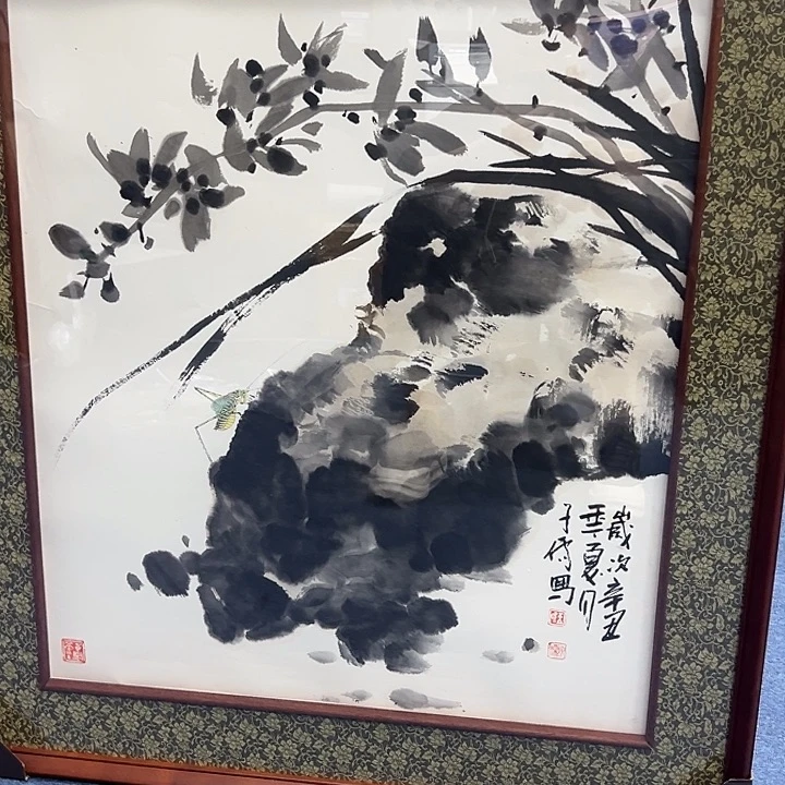国画用****4书画作品多次
