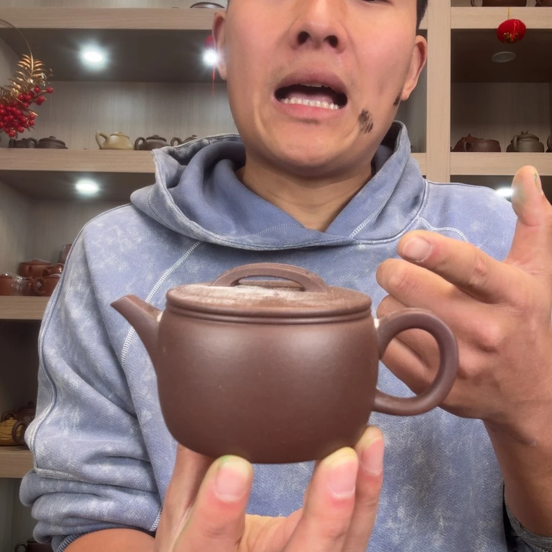 紫砂茶壶我是你的小可爱啊