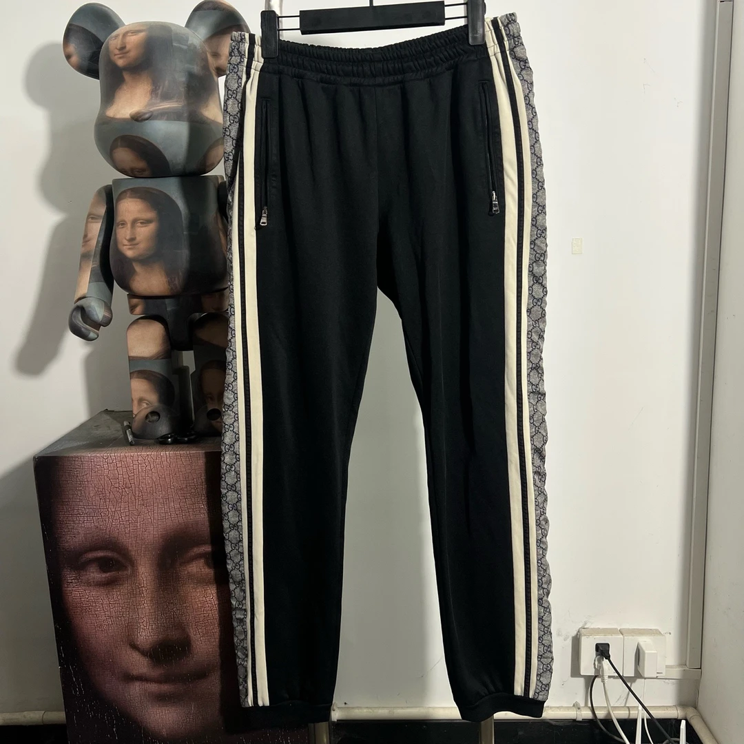 99新 GUCCI/古驰 蛇纹长裤尺码：M 裤长102 腰围40