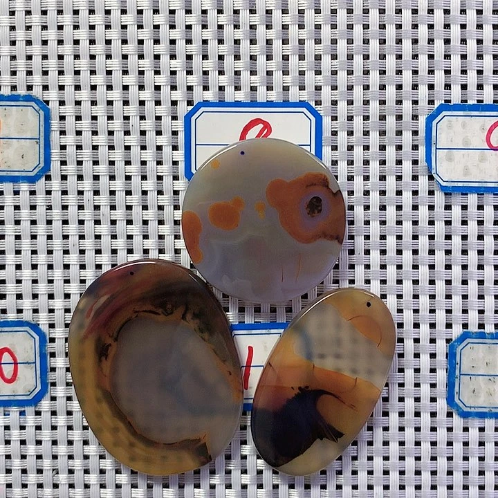 玛瑙/玉髓吊坠未镶嵌用****9