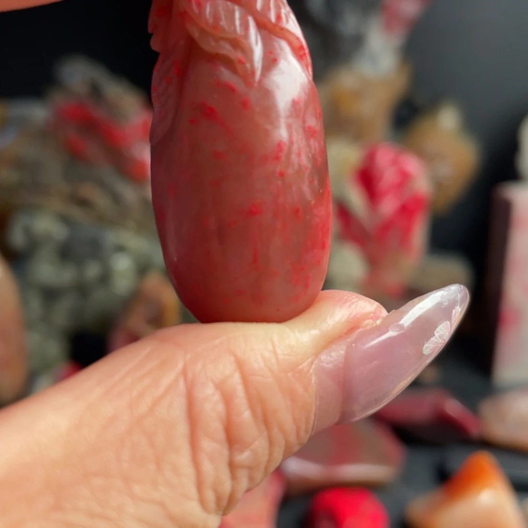 昌化鸡血石昌化鸡血石挂件