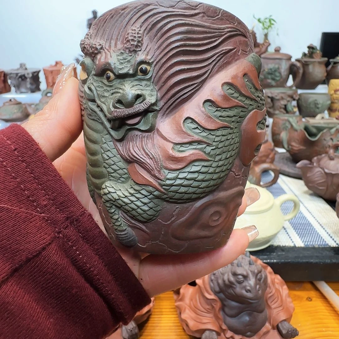 紫砂茶壶用****9麒麟祥瑞