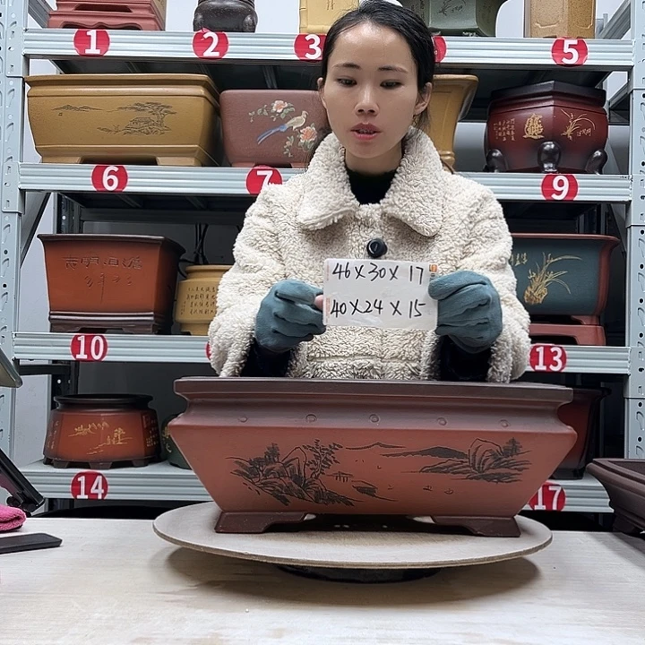 花盆紫砂紫砂花盆