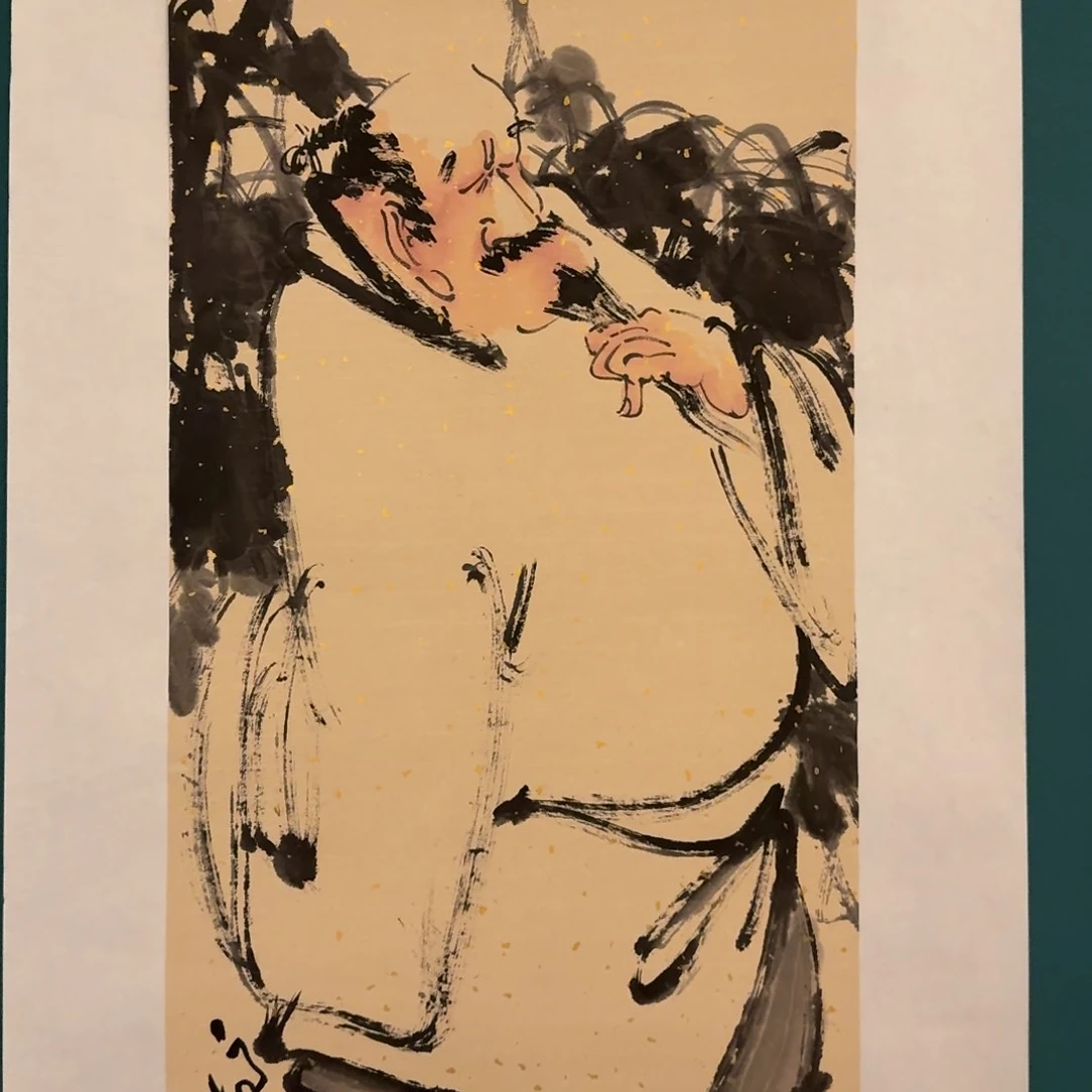 国画雷公老师作品画作