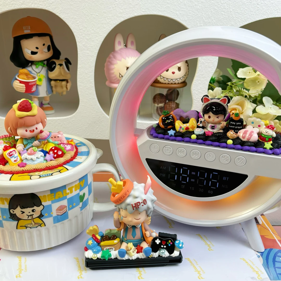 福创意DIY手作奶油胶产品摆件