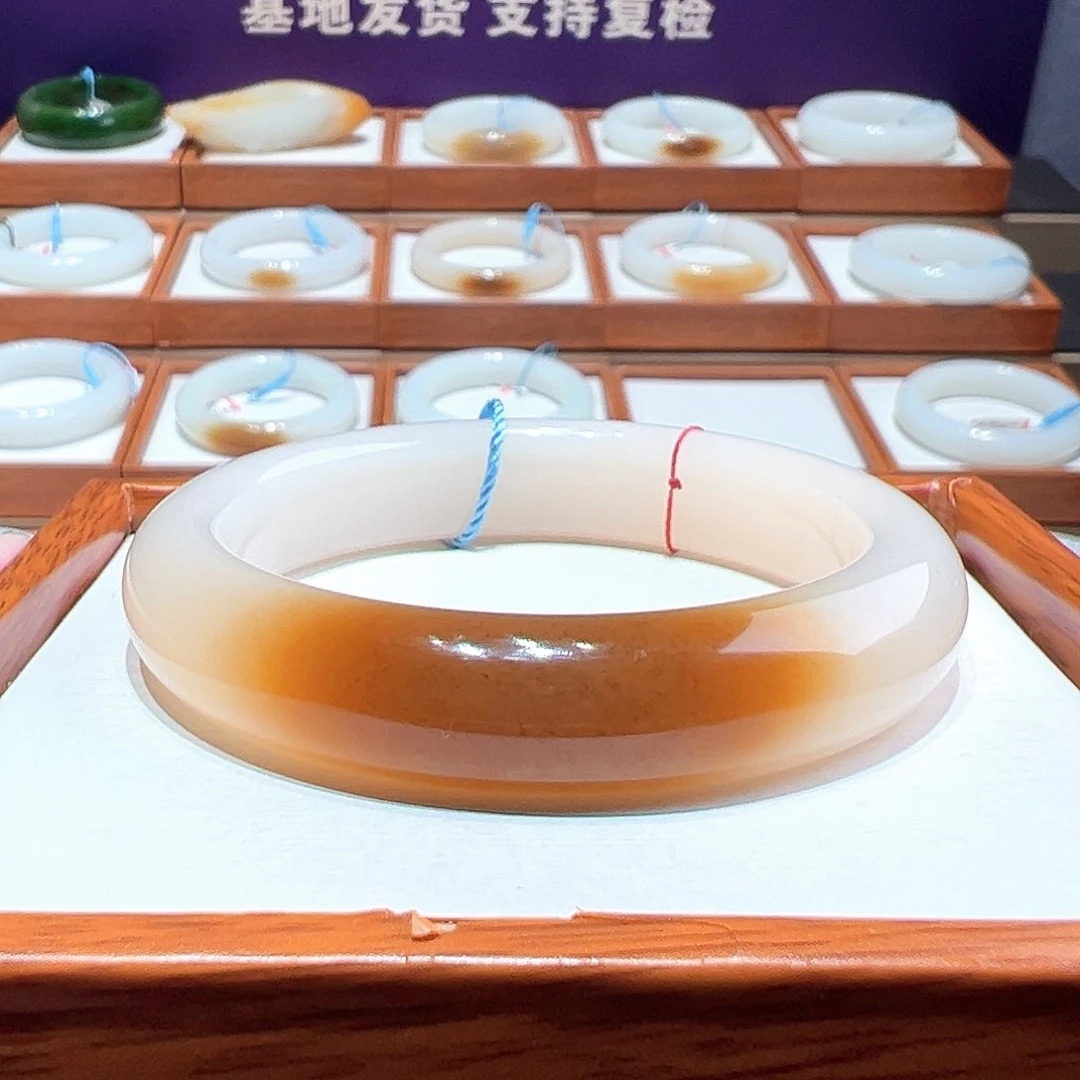 和田玉手镯 52 53未镶嵌