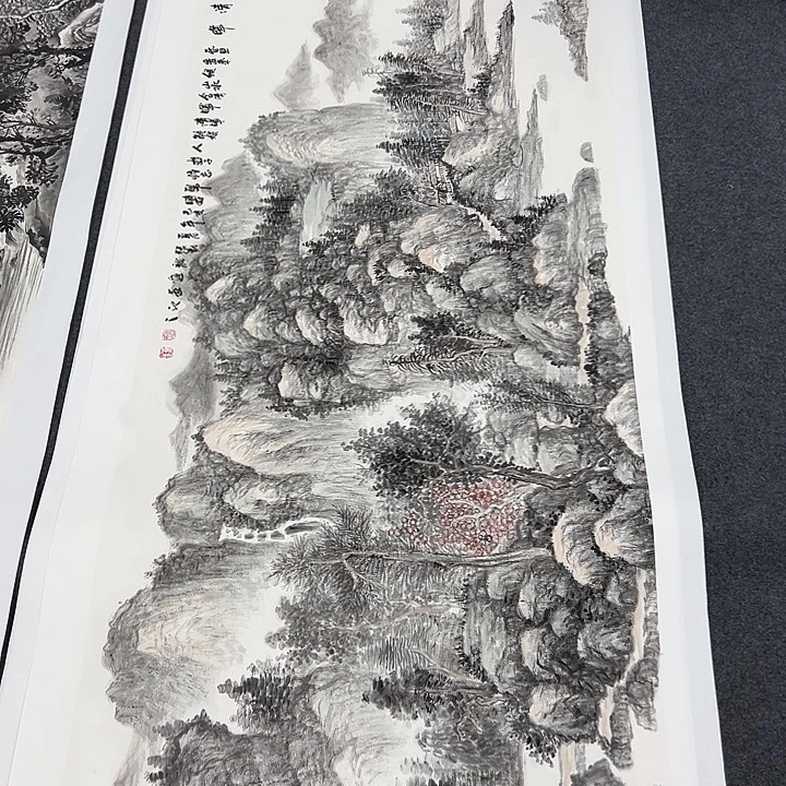 国画国画作品宣纸纯手绘