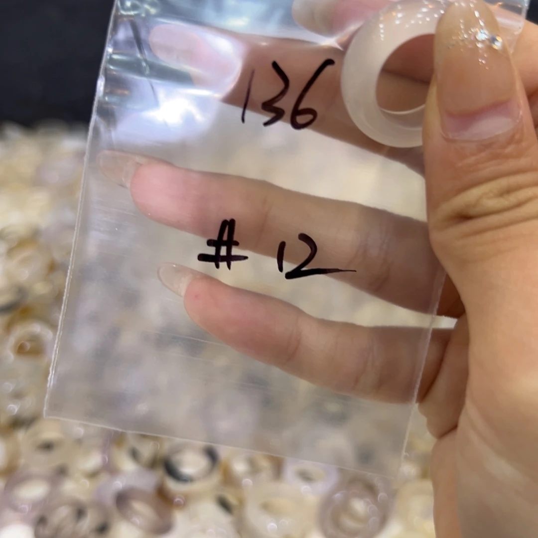 玛瑙/玉髓戒指合金136