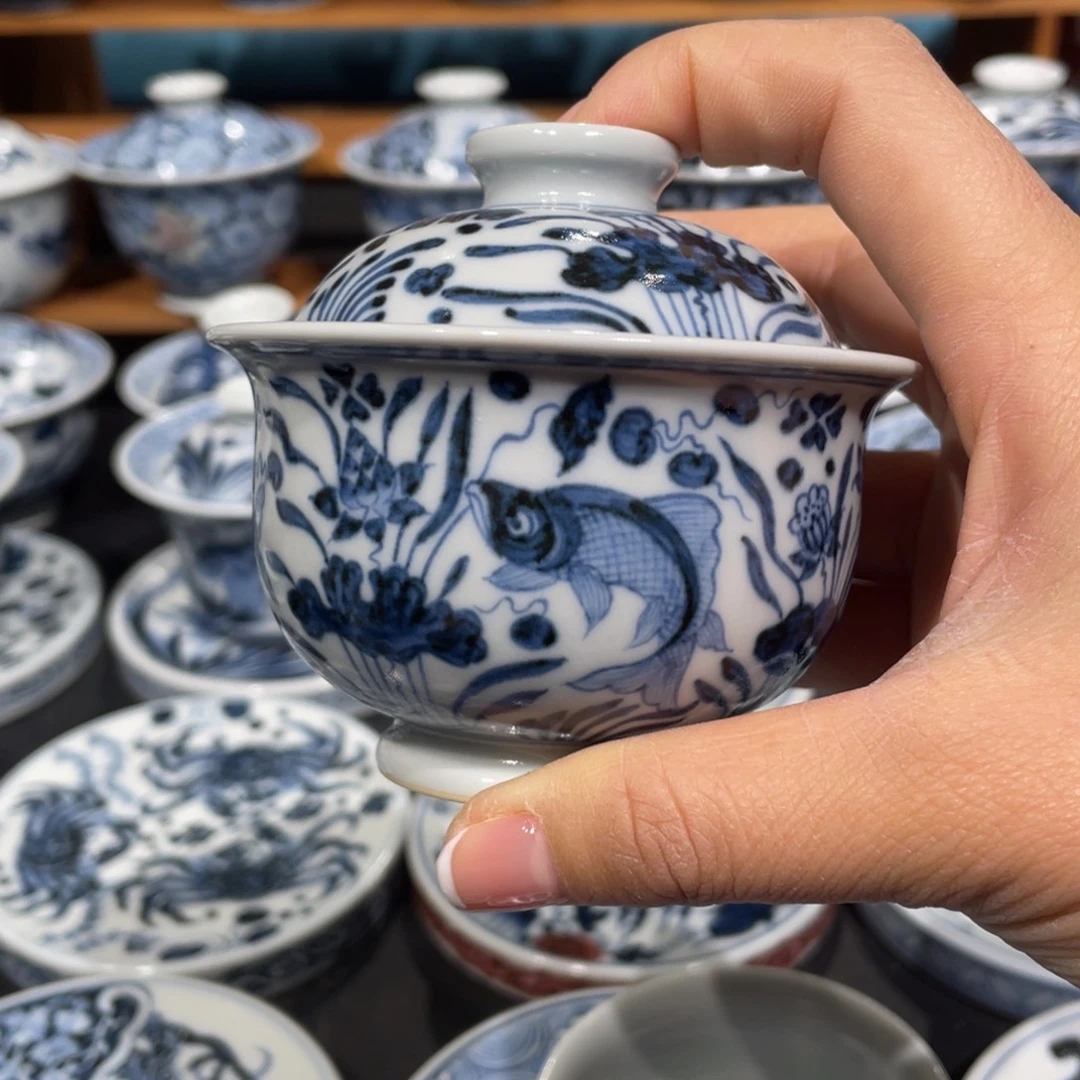 景德镇陶瓷手工手绘