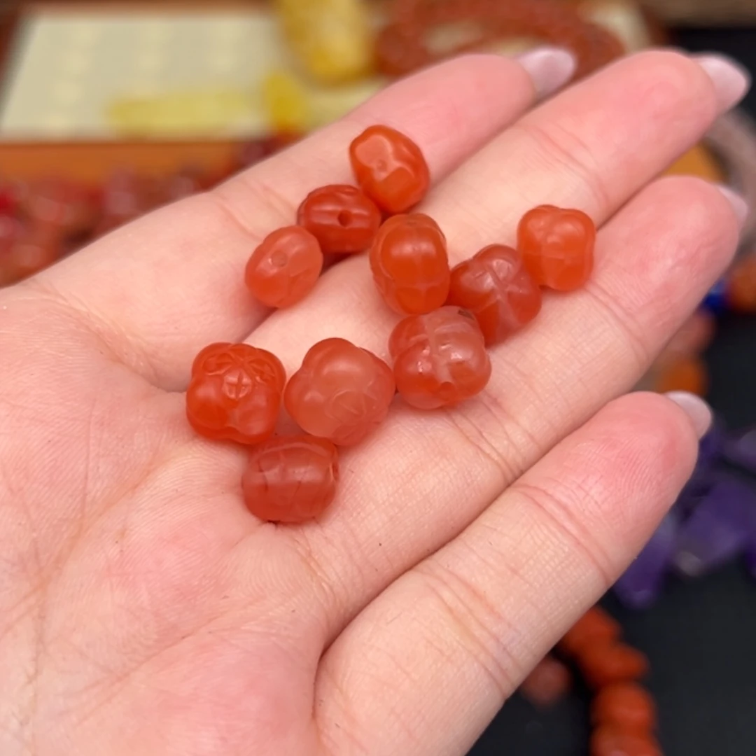 南红玛瑙未镶嵌吊坠(不含链)