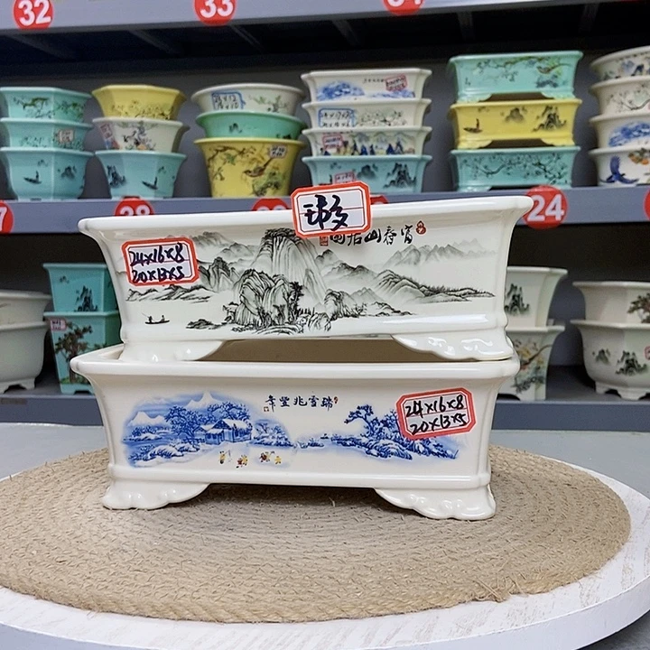 紫砂花瓶紫砂花盆