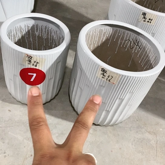 【闪购商品】陶瓷花盆默认瑕疵