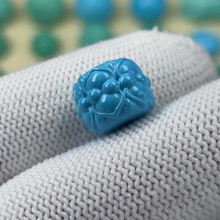 高瓷蓝卡11蓝莲花老型