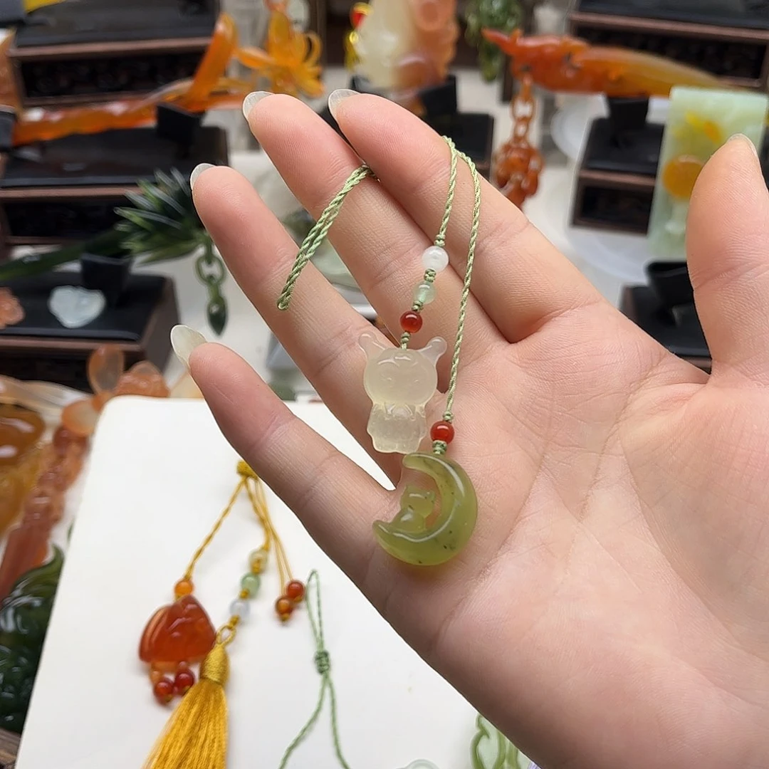 了***)蛇纹石玉未镶嵌岫玉发簪