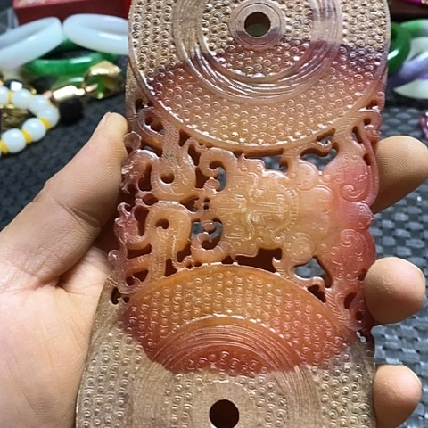 瓷片瓷器紫砂壶摆件