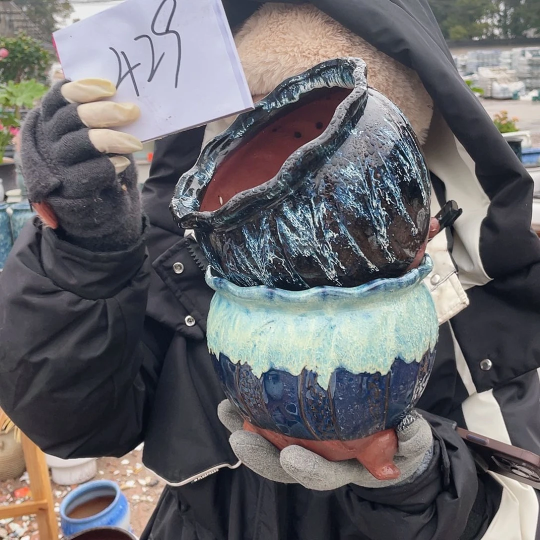 红陶王嫂花盆0201-429