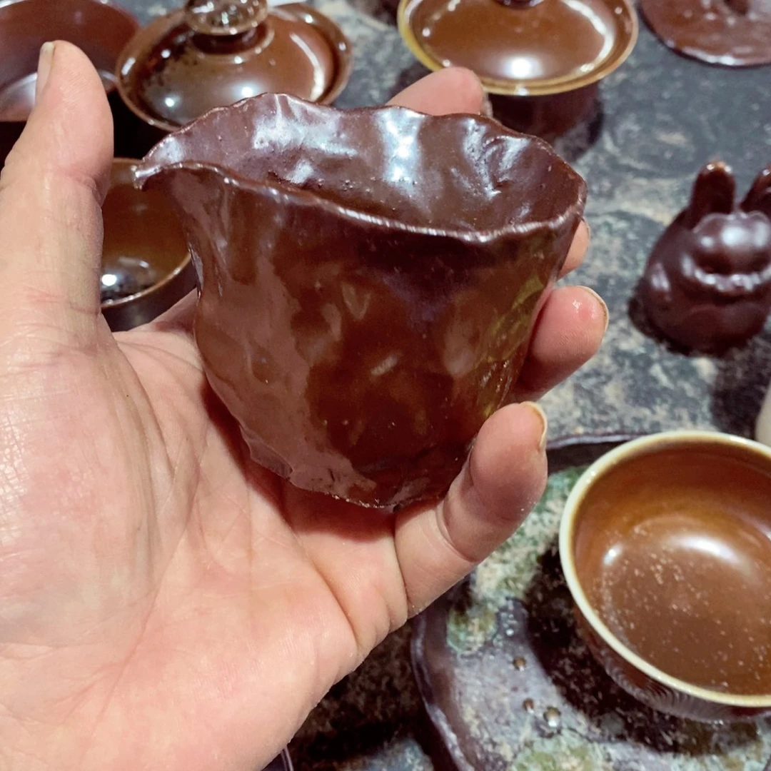 柴烧茶具 陶瓷杯子