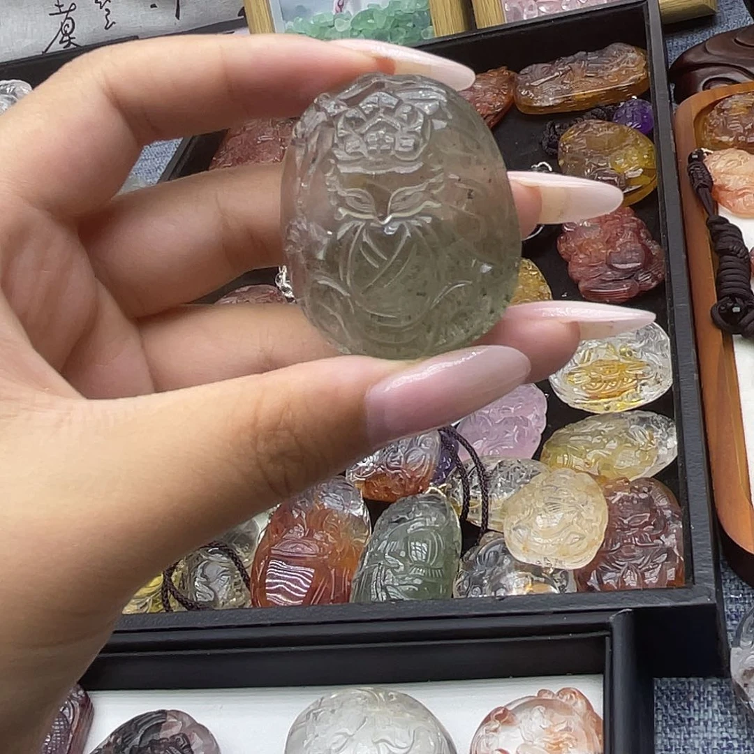 颈饰未镶嵌水晶天然