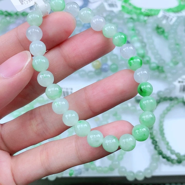 未镶嵌手链翡翠翡翠